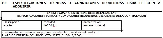 Licitación mal hecha para el ministerio de justicia